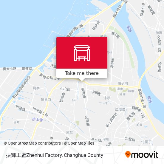 振輝工廠Zhenhui Factory map