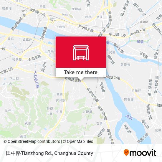 田中路Tianzhong Rd.地圖