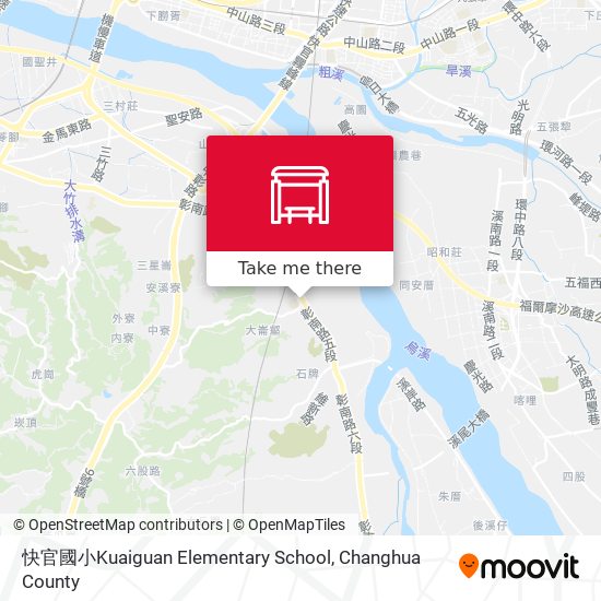 快官國小Kuaiguan Elementary School map