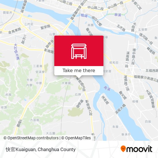 快官Kuaiguan地圖