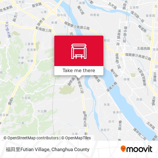 福田里Futian Village map