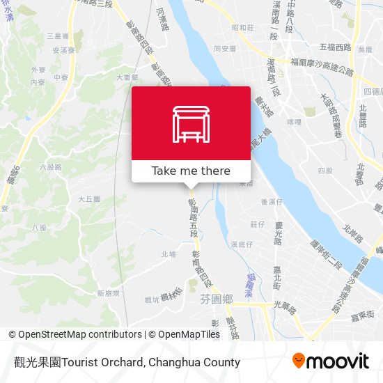 觀光果園Tourist Orchard map