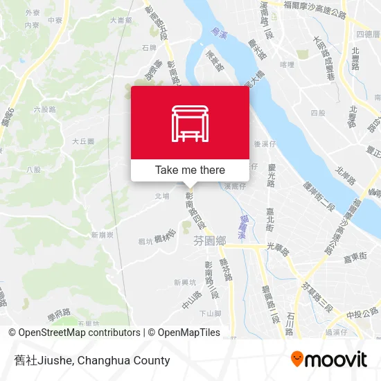 舊社Jiushe地圖