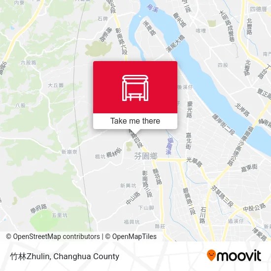 竹林Zhulin map