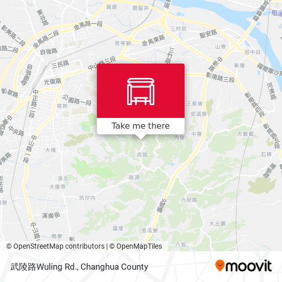 武陵路Wuling Rd. map
