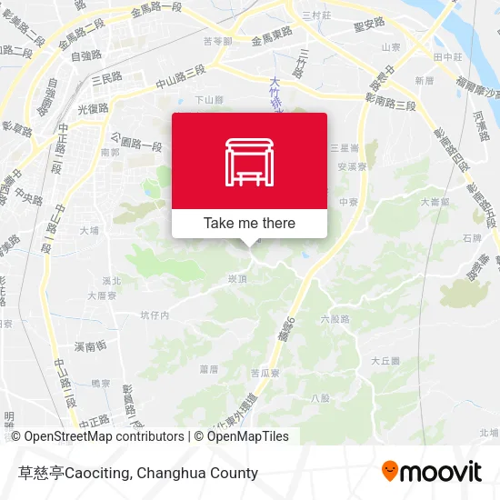 草慈亭Caociting map