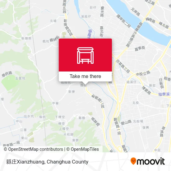 縣庄Xianzhuang map