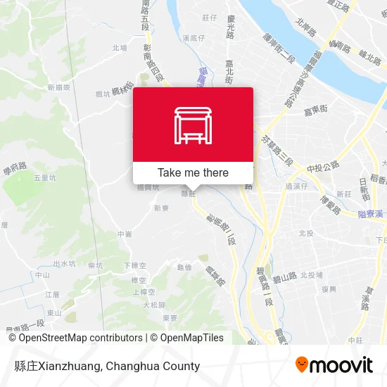 縣庄Xianzhuang map