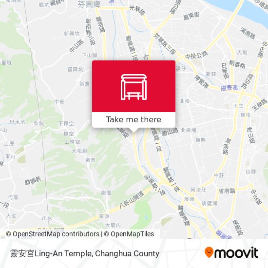 靈安宮Ling-An Temple map
