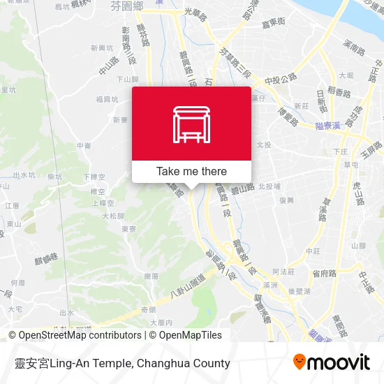 靈安宮Ling-An Temple地圖