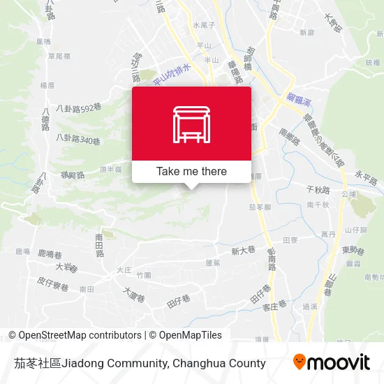 茄苳社區Jiadong Community map