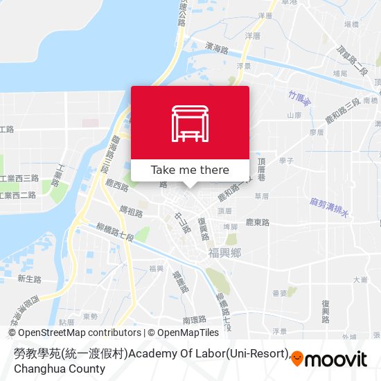 勞教學苑(統一渡假村)Academy Of Labor(Uni-Resort) map