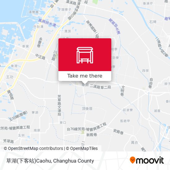 草湖(下客站)Caohu map