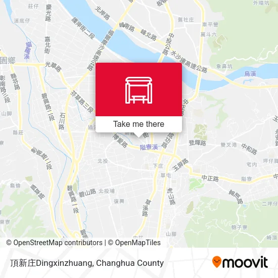 頂新庄Dingxinzhuang地圖