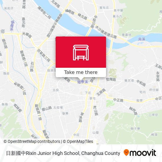 日新國中Rixin Junior High School map