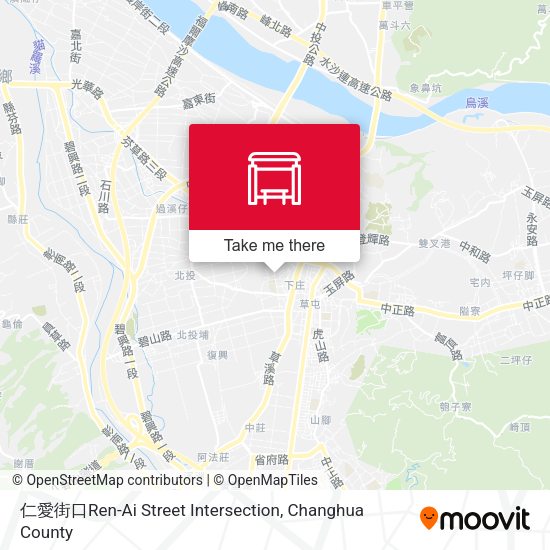 仁愛街口Ren-Ai Street Intersection地圖