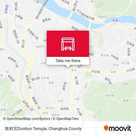 敦和宮Dunhun Temple map