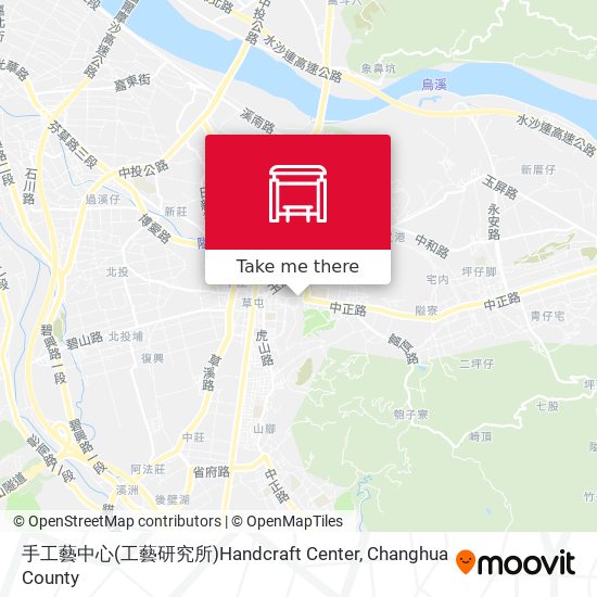 手工藝中心(工藝研究所)Handcraft Center map