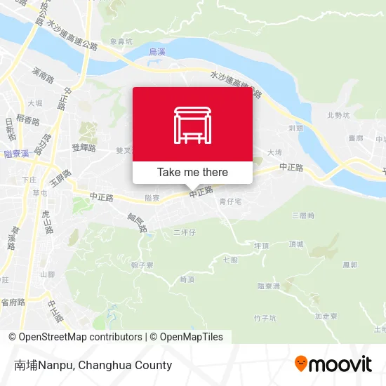 南埔Nanpu map