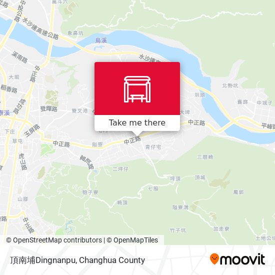 頂南埔Dingnanpu map