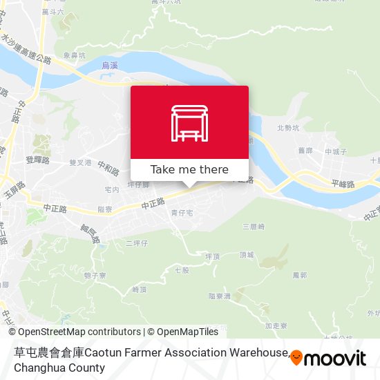 草屯農會倉庫Caotun Farmer Association Warehouse地圖