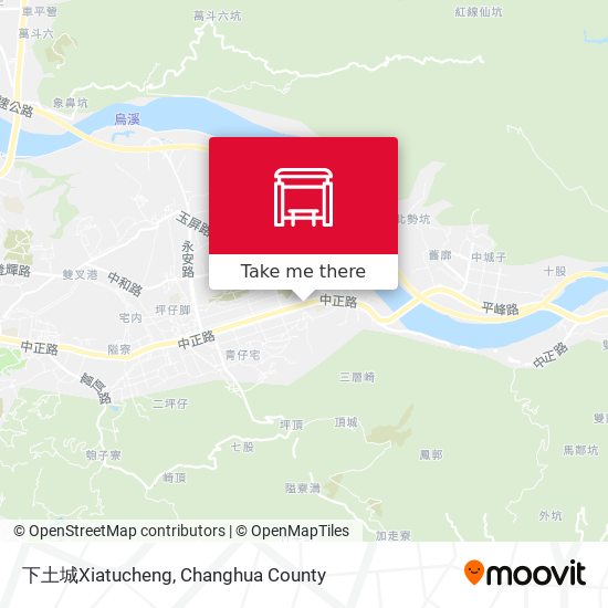 下土城Xiatucheng map