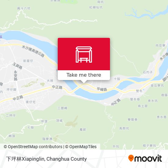 下坪林Xiapinglin map