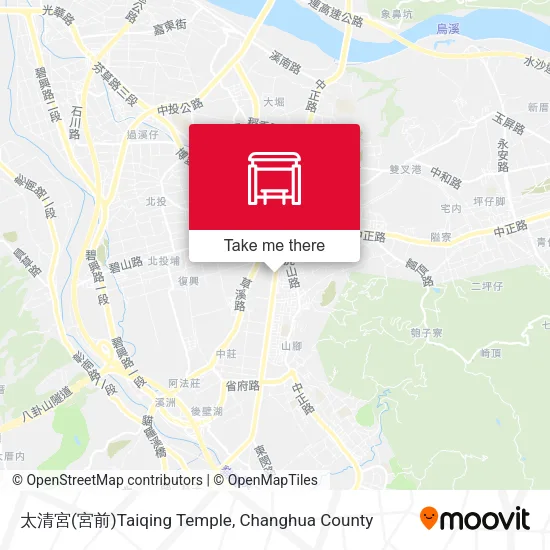 太清宮(宮前)Taiqing Temple map