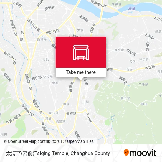太清宮(宮前)Taiqing Temple map