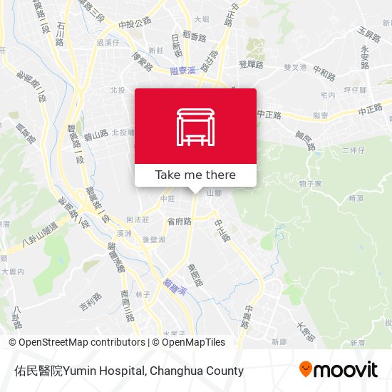 佑民醫院Yumin Hospital map