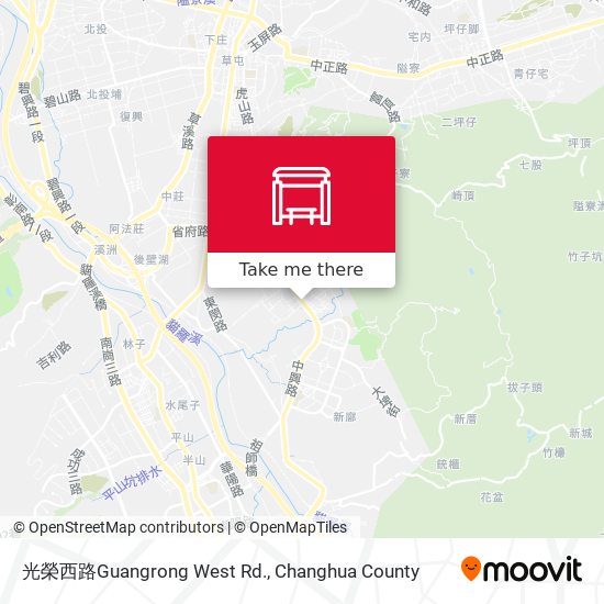 光榮西路Guangrong West Rd.地圖