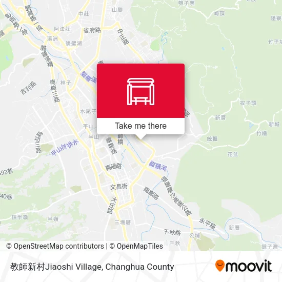 教師新村Jiaoshi Village地圖