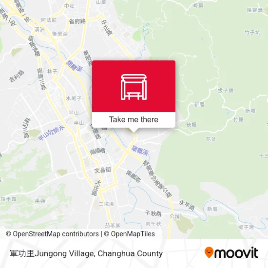 軍功里Jungong Village map