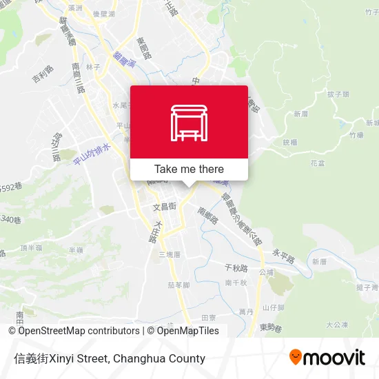 信義街Xinyi Street map