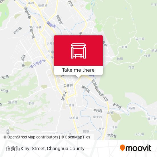 信義街Xinyi Street地圖