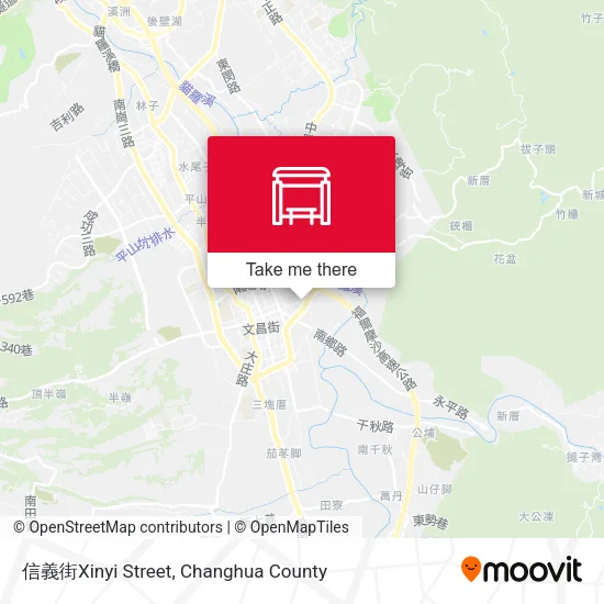 信義街Xinyi Street map