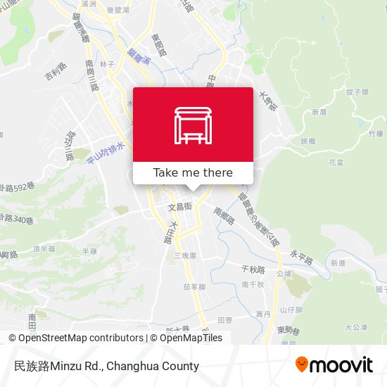 民族路Minzu Rd. map