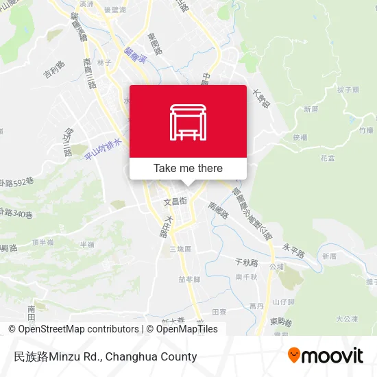 民族路Minzu Rd. map