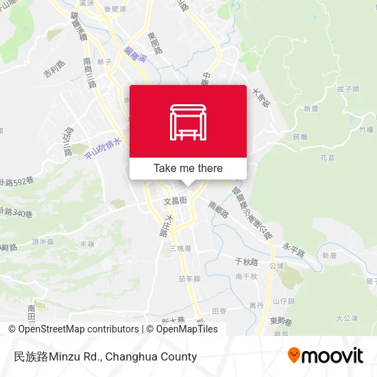 民族路Minzu Rd. map