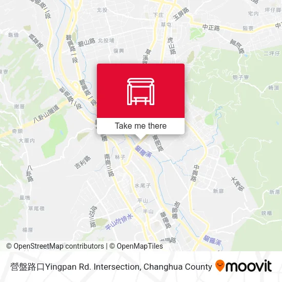 營盤路口Yingpan Rd. Intersection地圖