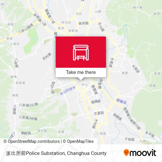 派出所前Police Substation地圖