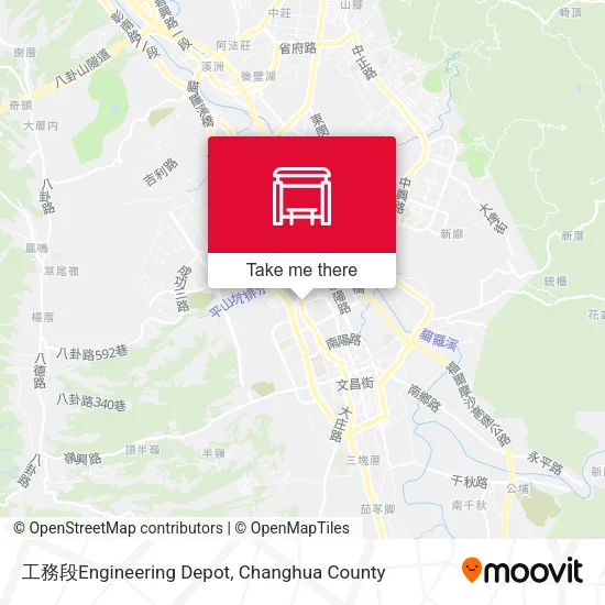 工務段Engineering Depot地圖