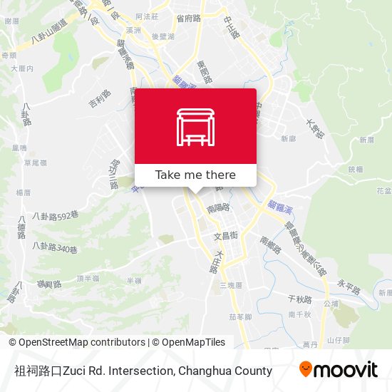 祖祠路口Zuci Rd. Intersection map