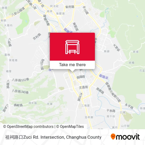 祖祠路口Zuci Rd. Intersection map