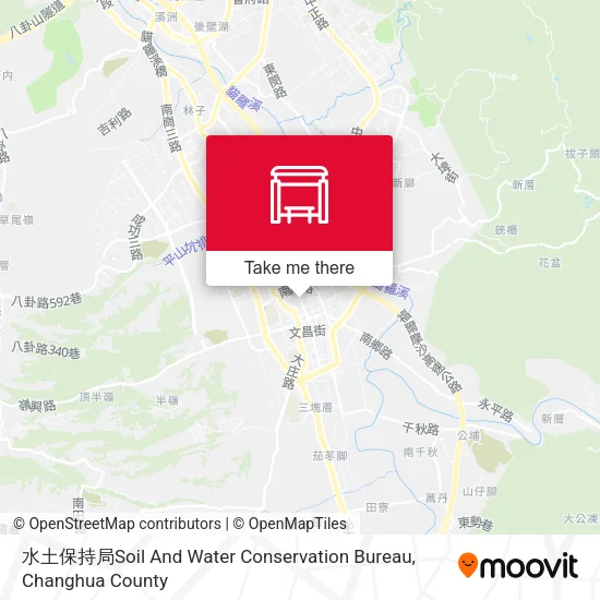 水土保持局Soil And Water Conservation Bureau地圖