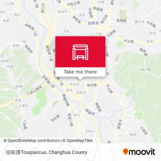 頭前厝Touqiancuo map