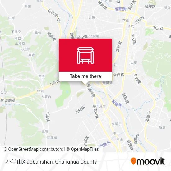 小半山Xiaobanshan map
