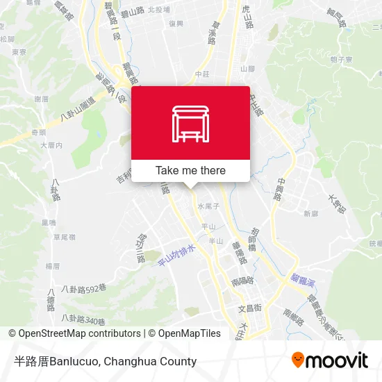 半路厝Banlucuo地圖