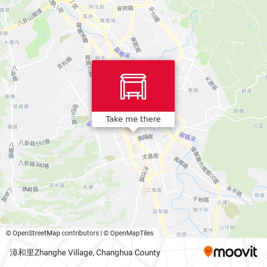 漳和里Zhanghe Village map