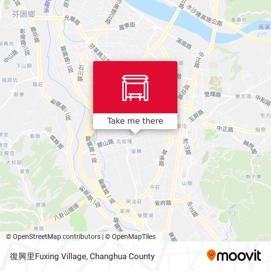 復興里Fuxing Village map